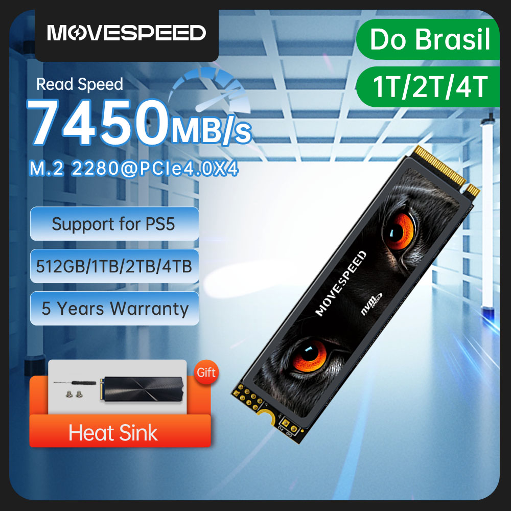Samsung Ssd 980 Pro - MOVESPEED 7450 برميل/الثانية SSD NVMe M.2