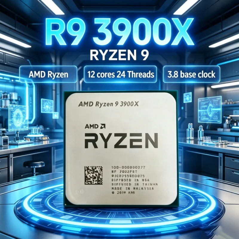 Amd Cpu Ryzen 9 - معالج AMD Ryzen 9 3900X غير