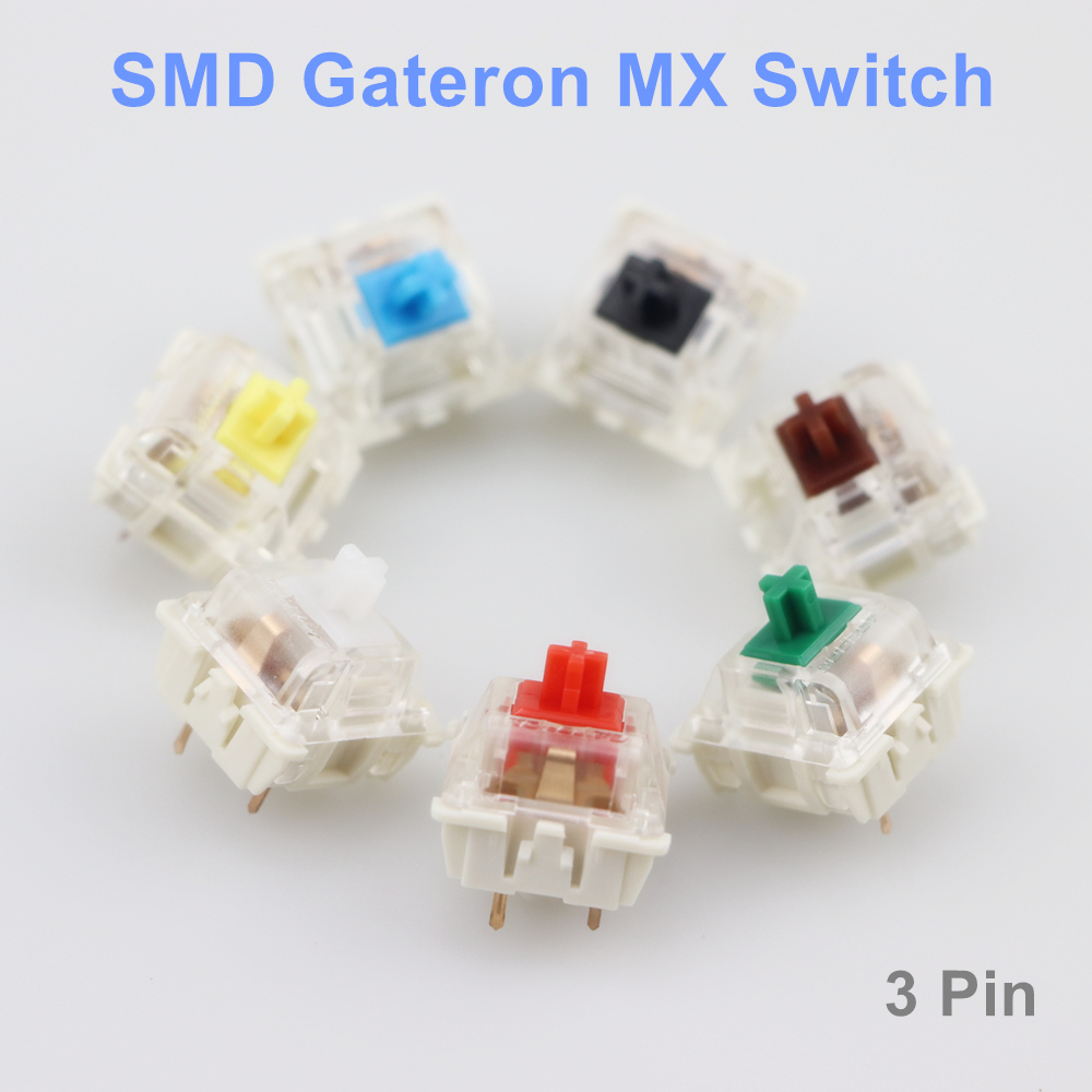 Keyboard Gaming Blue Switch - Gateron مفاتيح مصلحة الارصاد الجوية أسود