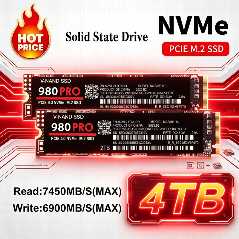 Samsung Ssd 980 Pro - قرص صلب SSD عالي السرعة 980