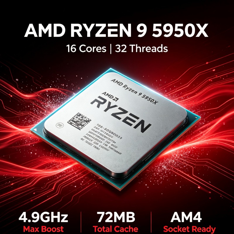 Amd Cpu Ryzen 9 - معالج AM4 من AMD Ryzen 9
