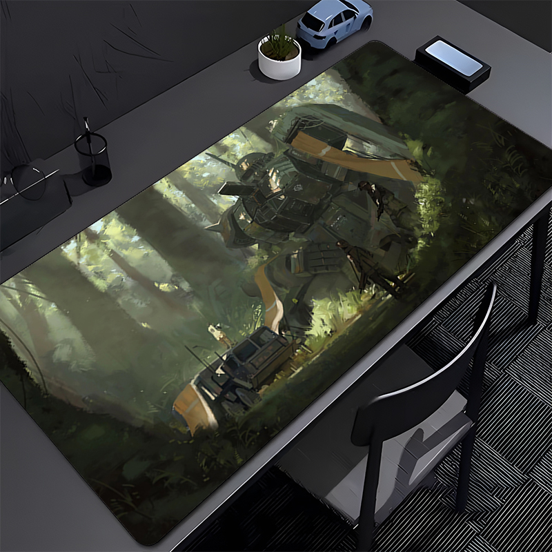 لوحة ماوس 90×40 سم بتصميم أنيم - مراجعة Gaming Keyboard Mouse Combo وسعره