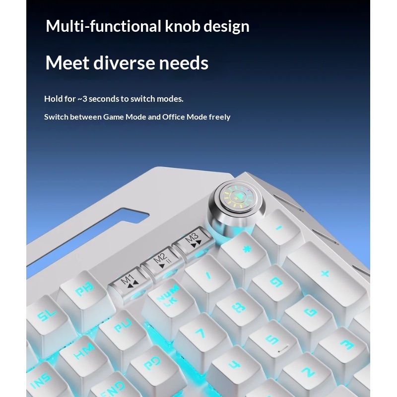 مجموعة لوحة مفاتيح ميكانيكية ل - مراجعة Gaming Keyboard Mouse Combo وسعره