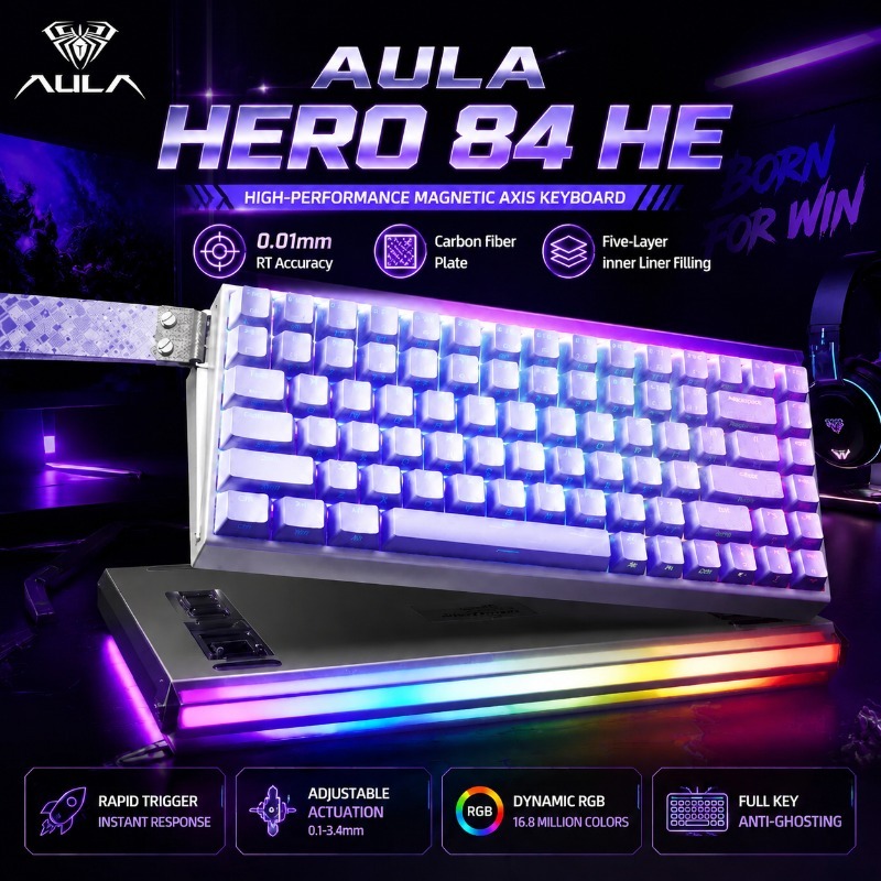 لوحة مفاتيح ألعاب ميكانيكية مغ - مراجعة Gaming Keyboard Hot Swappable وسعره
