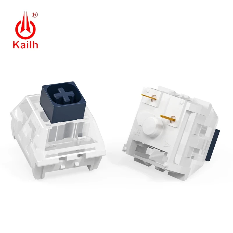 مفتاح صندوق أزرق كحلي من Kailh - مراجعة Keyboard Gaming Blue Switch وسعره