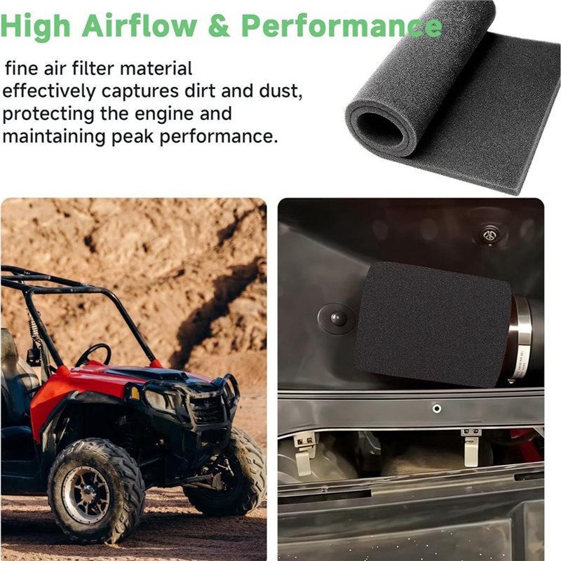 فلتر هواء بديل للدراجات الناري - مراجعة Polyurethane Foam Sheet وسعره