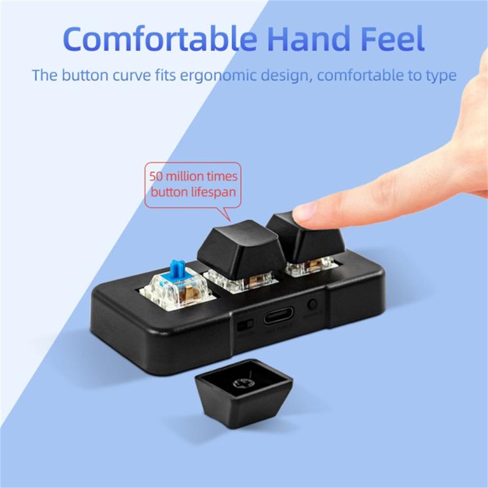 لوحة مفاتيح صغيرة مع مفتاح أزر - مراجعة Keyboard Gaming Blue Switch وسعره