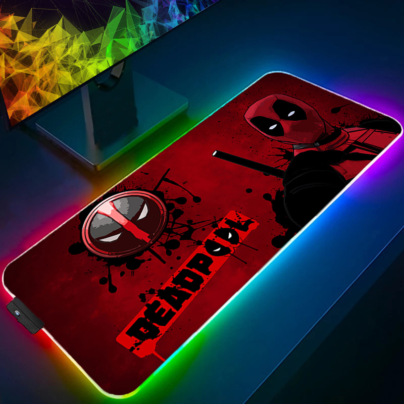 لوحة ماوس LED للألعاب بإضاءة خ - مراجعة Gaming Keyboard Theme وسعره