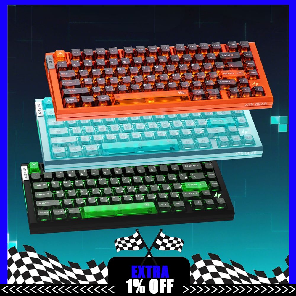 لوحة مفاتيح الألعاب السلكية AT - مراجعة Gaming Keyboard Hall Effect Switches وسعره