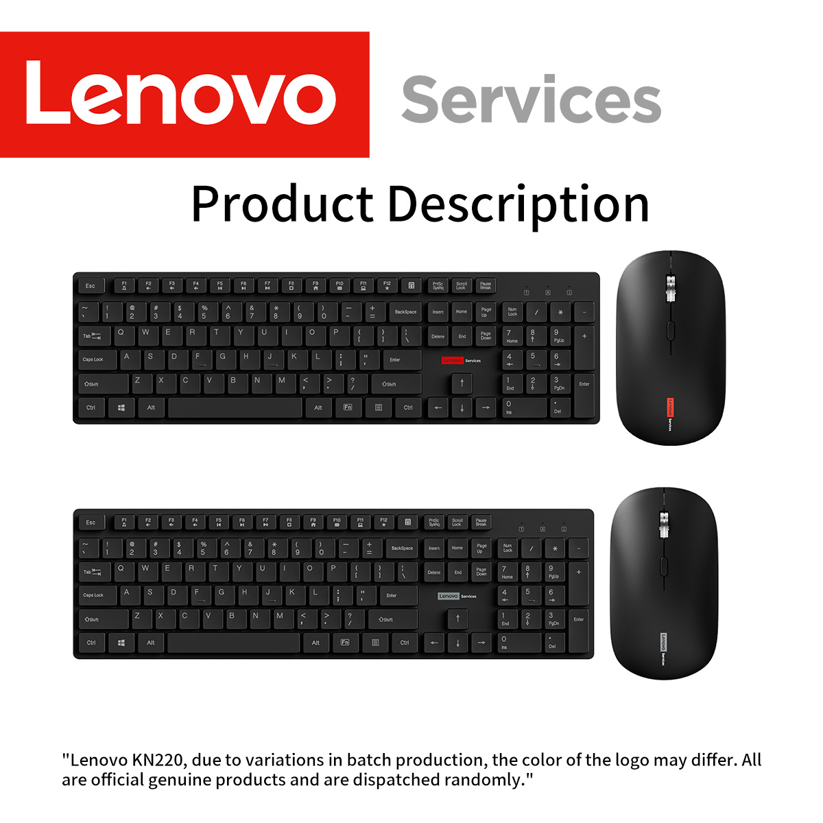 لينوفو KN220 مجموعة لوحة مفاتي - مراجعة Gaming Keyboard Mouse Wireless وسعره