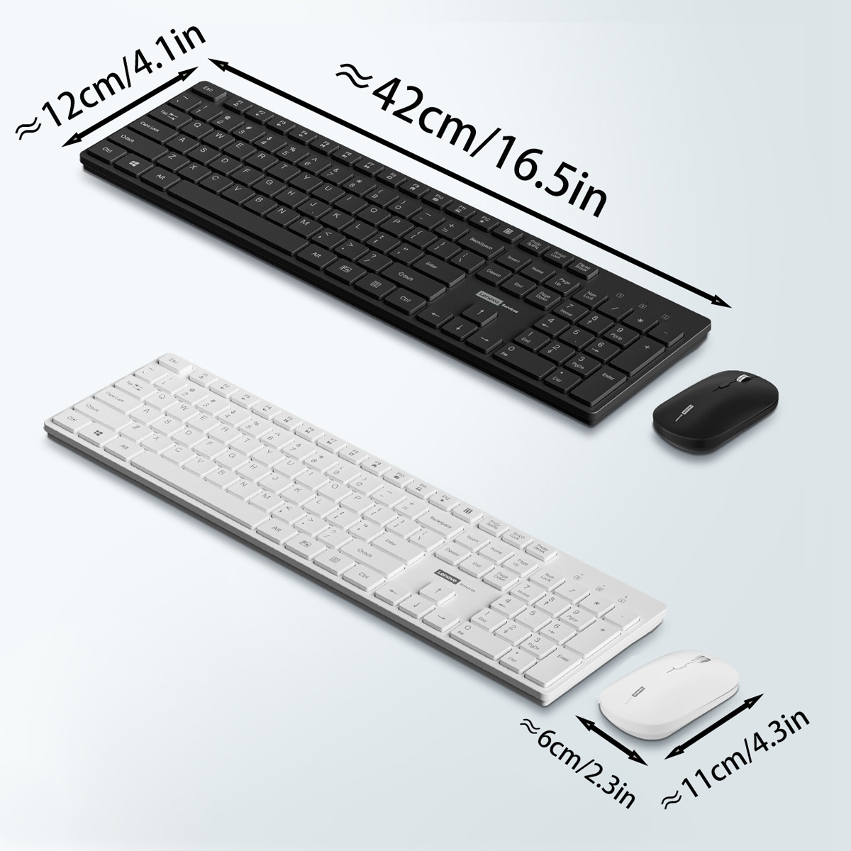 لينوفو KN220 مجموعة لوحة مفاتي - مراجعة Gaming Keyboard Mouse Wireless وسعره