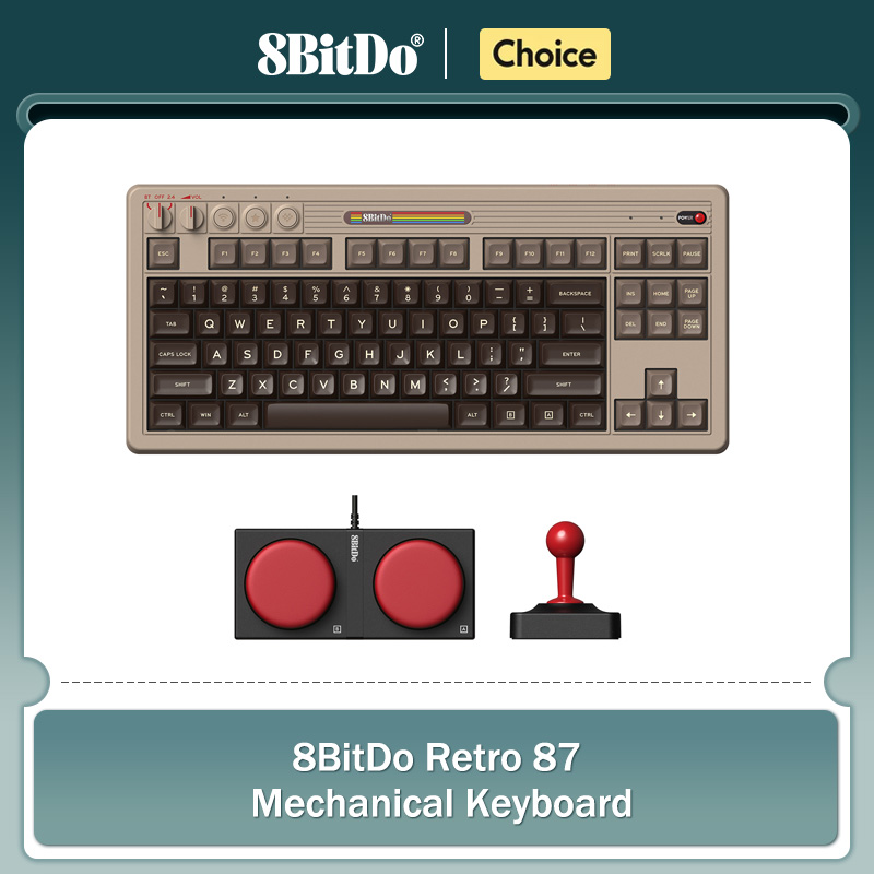 لوحة مفاتيح ميكانيكية 8BitDo R - مراجعة Gaming Keyboard Hot Swappable وسعره
