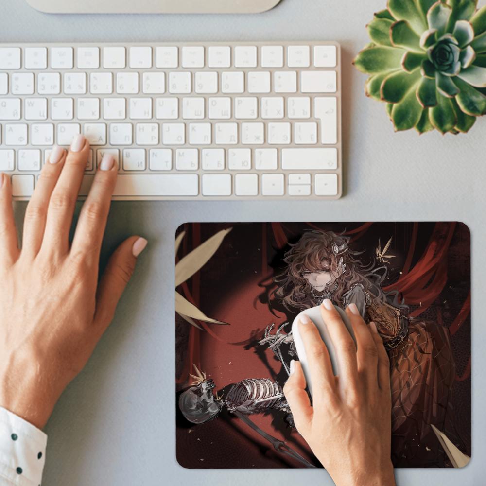 لوحة ماوس صغيرة بتصميم فني مرع - مراجعة Gaming Keyboard Mouse Wireless وسعره
