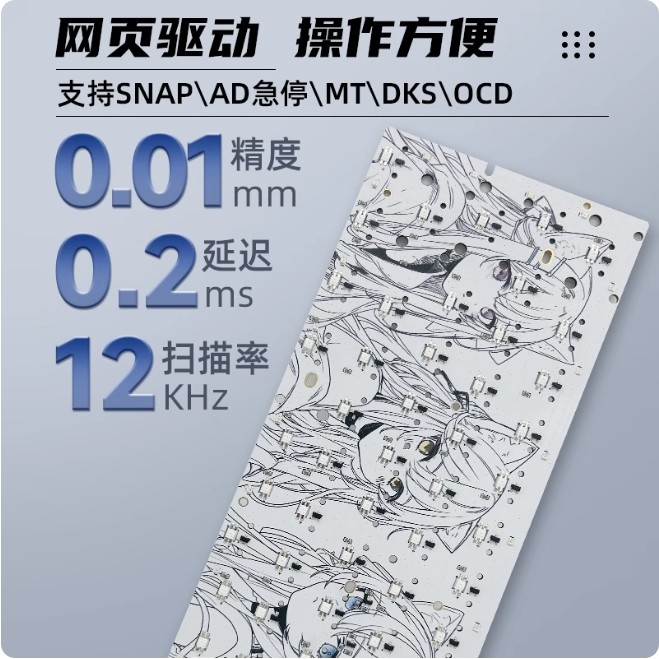 لوحة مفاتيح هول إفكت PCB ملونة - مراجعة Hot Swap Pcb وسعره