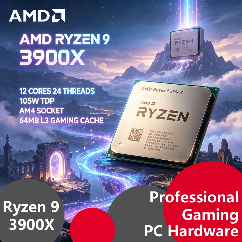 معالج AMD Ryzen 9 3900X غير مق - مراجعة Amd Cpu Ryzen 9 وسعره