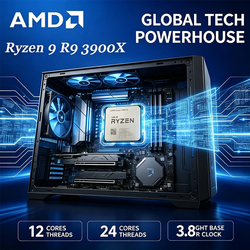 معالج AMD Ryzen 9 3900X غير مق - مراجعة Amd Cpu Ryzen 9 وسعره