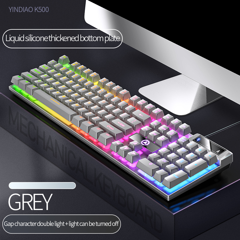 104 مفاتيح لوحة مفاتيح الألعاب - مراجعة Keyboard Gaming Transparent وسعره