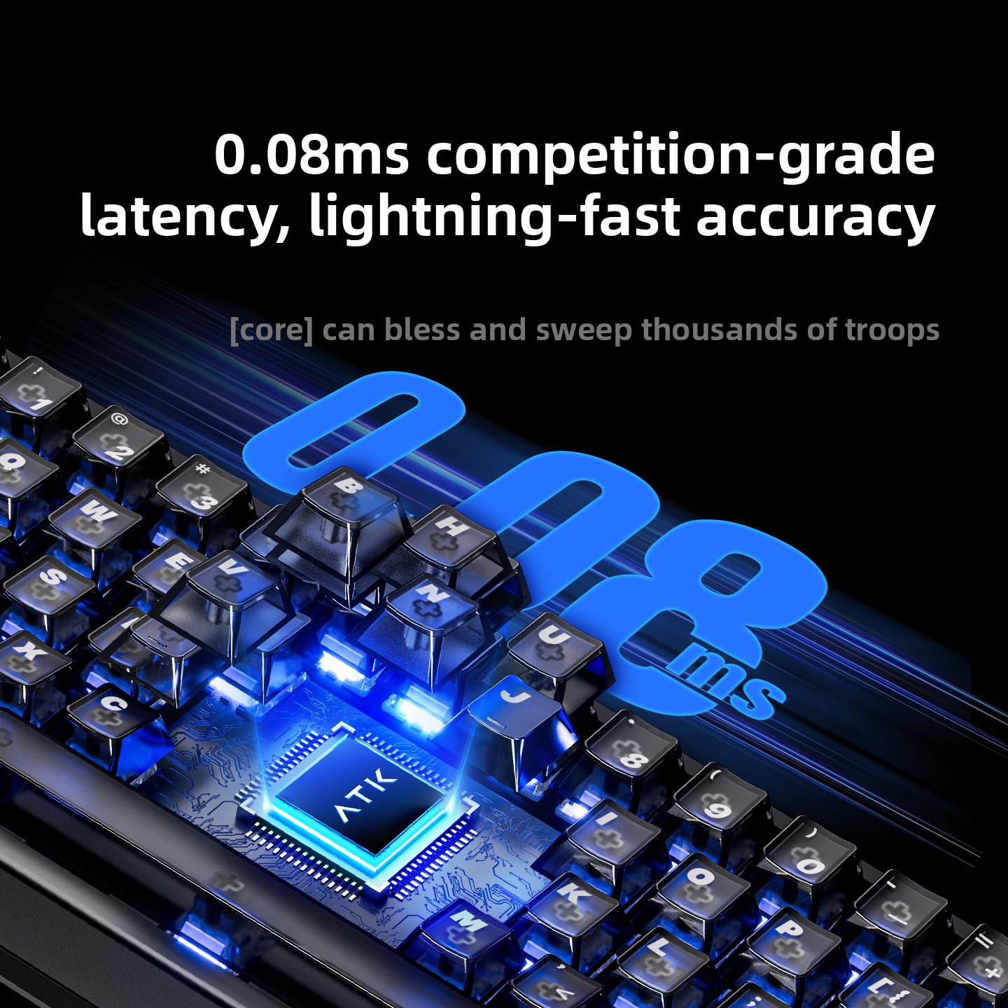 لوحة مفاتيح ألعاب ATK 68RX بمف - مراجعة Gaming Keyboard Hall Effect Switches وسعره