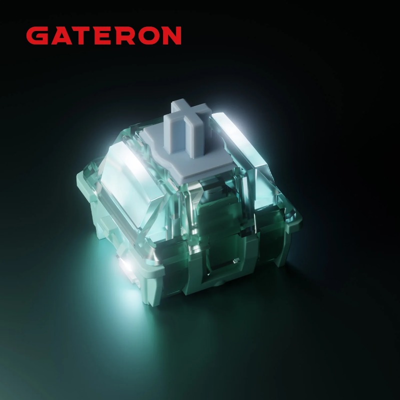 مفتاح GATERON Magnetic Jade PR - مراجعة Gaming Keyboard Hall Effect Switches وسعره
