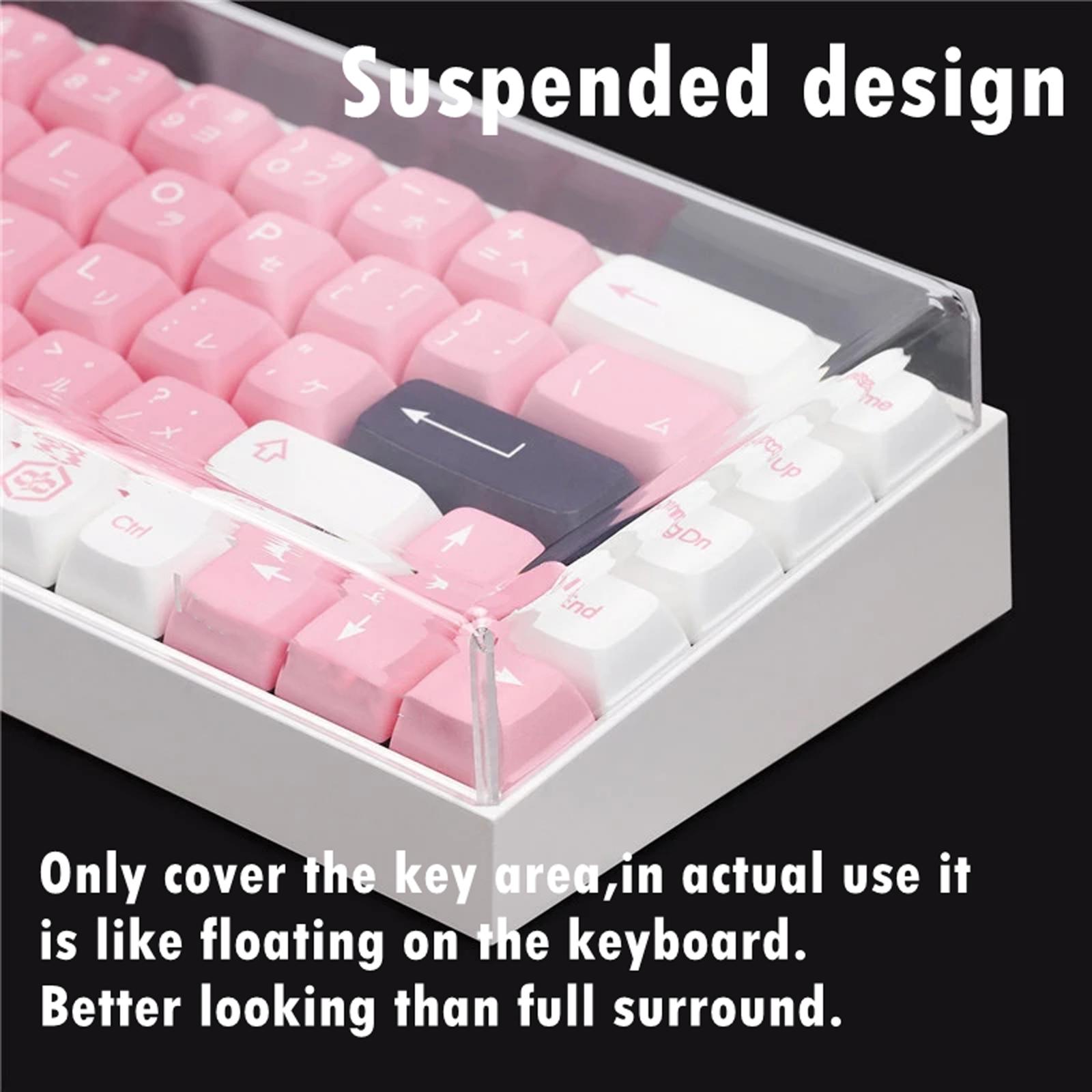 غطاء غبار للوحة المفاتيح الميك - مراجعة Keyboard Gaming Transparent وسعره