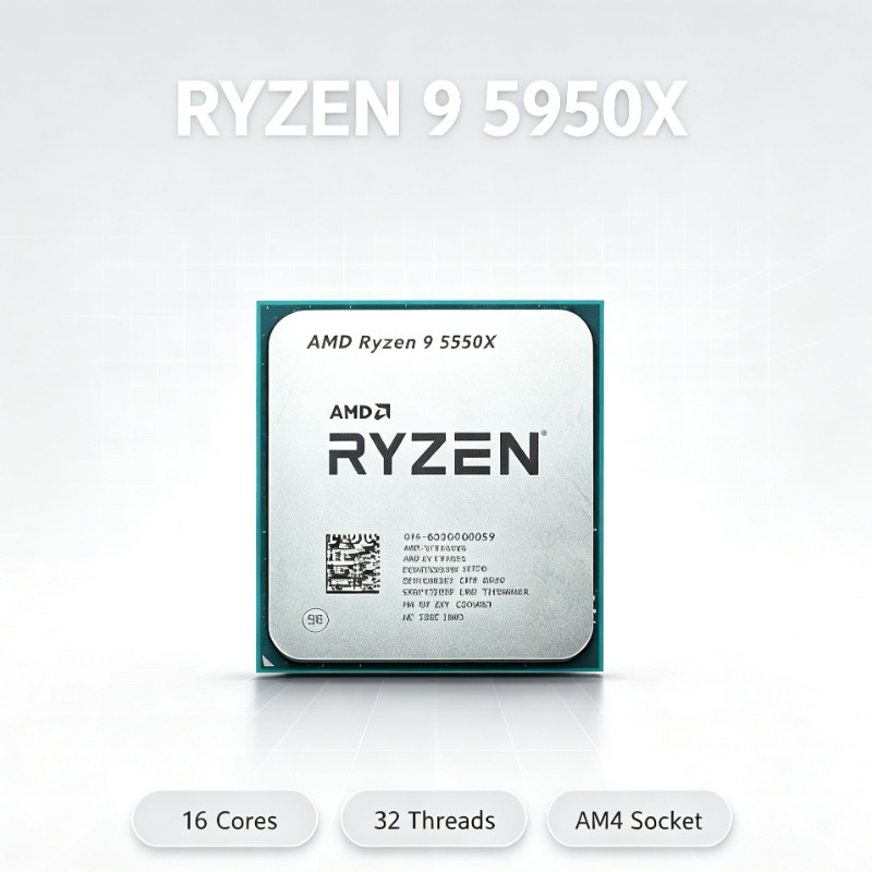 معالج Ryzen 9 5950X ذو 16 نواة - مراجعة Amd Cpu Ryzen 9 وسعره