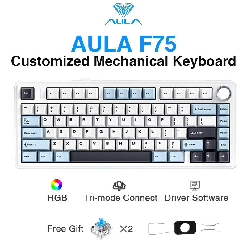 لوحة مفاتيح ميكانيكية لاسلكية  - مراجعة Gaming Keyboard Hot Swappable وسعره