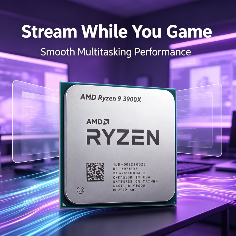 معالج AMD Ryzen 9 3900X AM4 ال - مراجعة Amd Cpu Ryzen 9 وسعره