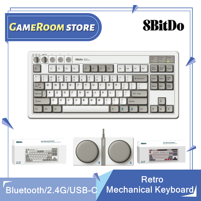 لوحة مفاتيح ميكانيكية 8Bitdo R - مراجعة Gaming Keyboard Hot Swappable وسعره