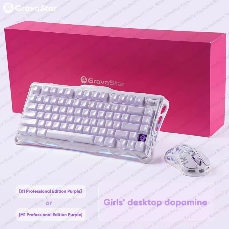ماوس لاسلكي GravaStar M1 M2 أو - مراجعة Gaming Keyboard Mouse Wireless وسعره