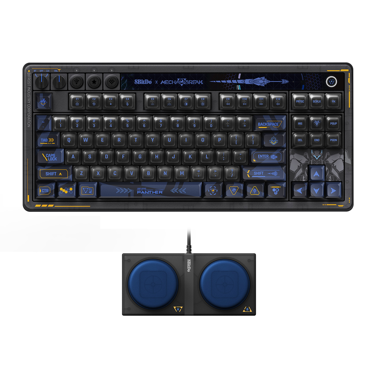 لوحة مفاتيح ميكانيكية 8BitDo R - مراجعة Gaming Keyboard Hot Swappable وسعره