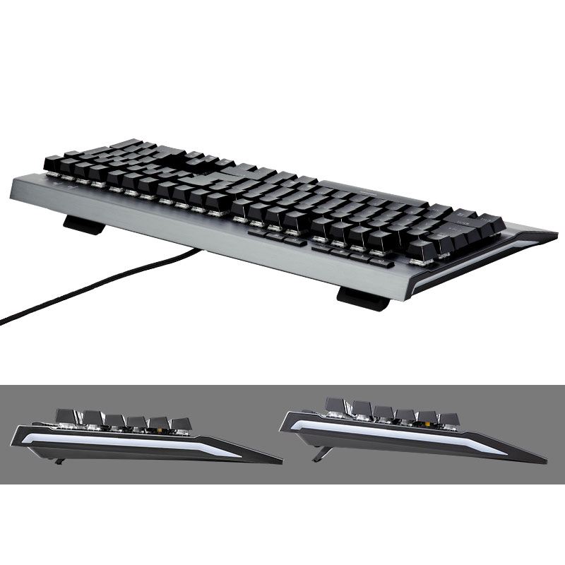 لوحة مفاتيح الألعاب HEXGEARS G - مراجعة Keyboard Gaming Blue Switch وسعره