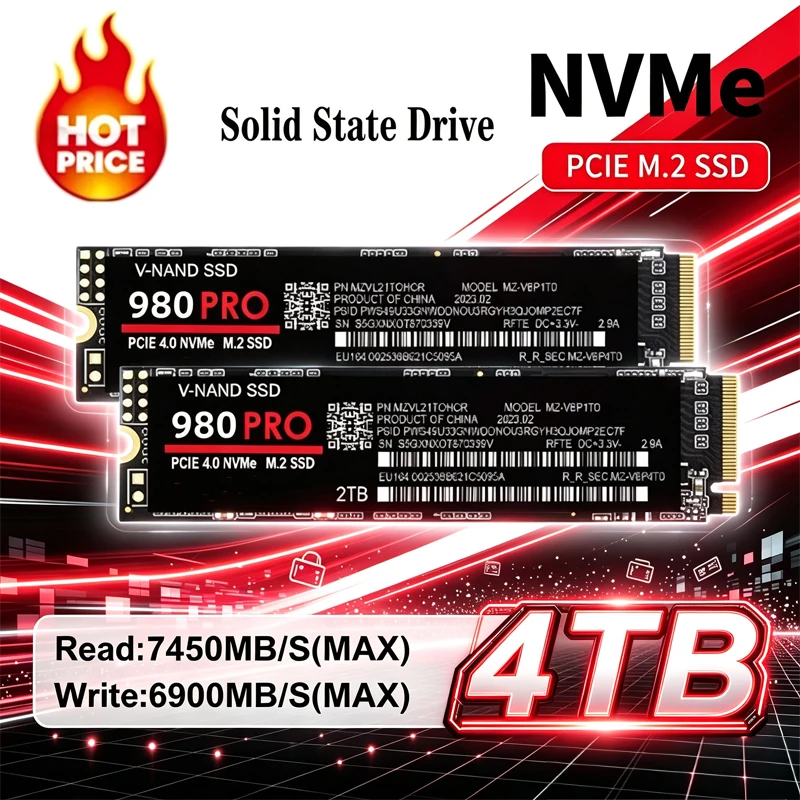 قرص SSD عالي السرعة 980 Pro M2 - مراجعة Samsung Ssd 980 Pro وسعره